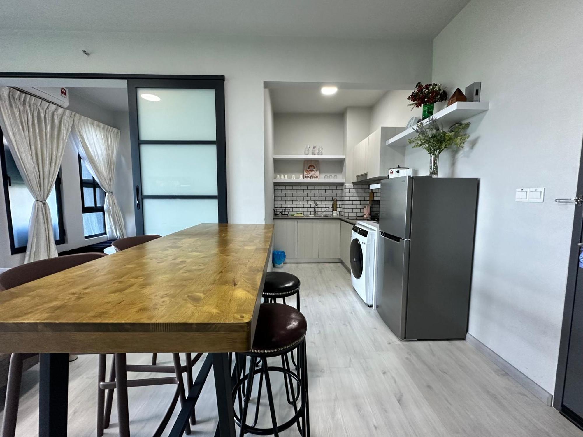 L Homestay Jesseltonquay Jq Kk City亚庇市区中心民宿2房1厕 Kota Kinabalu Bagian luar foto