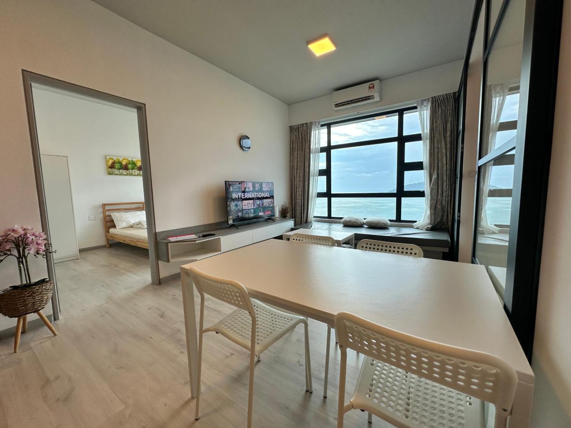 L Homestay Jesseltonquay Jq Kk City亚庇市区中心民宿2房1厕 Kota Kinabalu Bagian luar foto