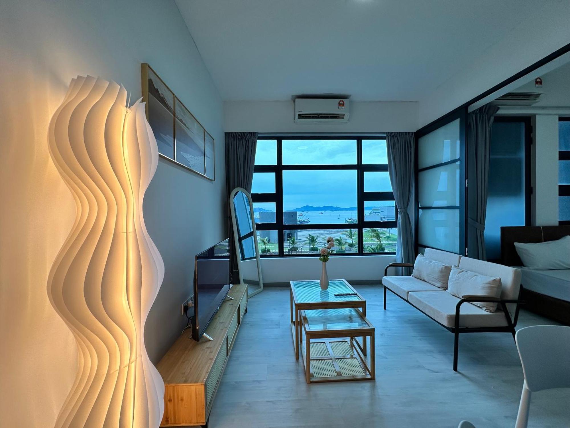 L Homestay Jesseltonquay Jq Kk City亚庇市区中心民宿2房1厕 Kota Kinabalu Bagian luar foto