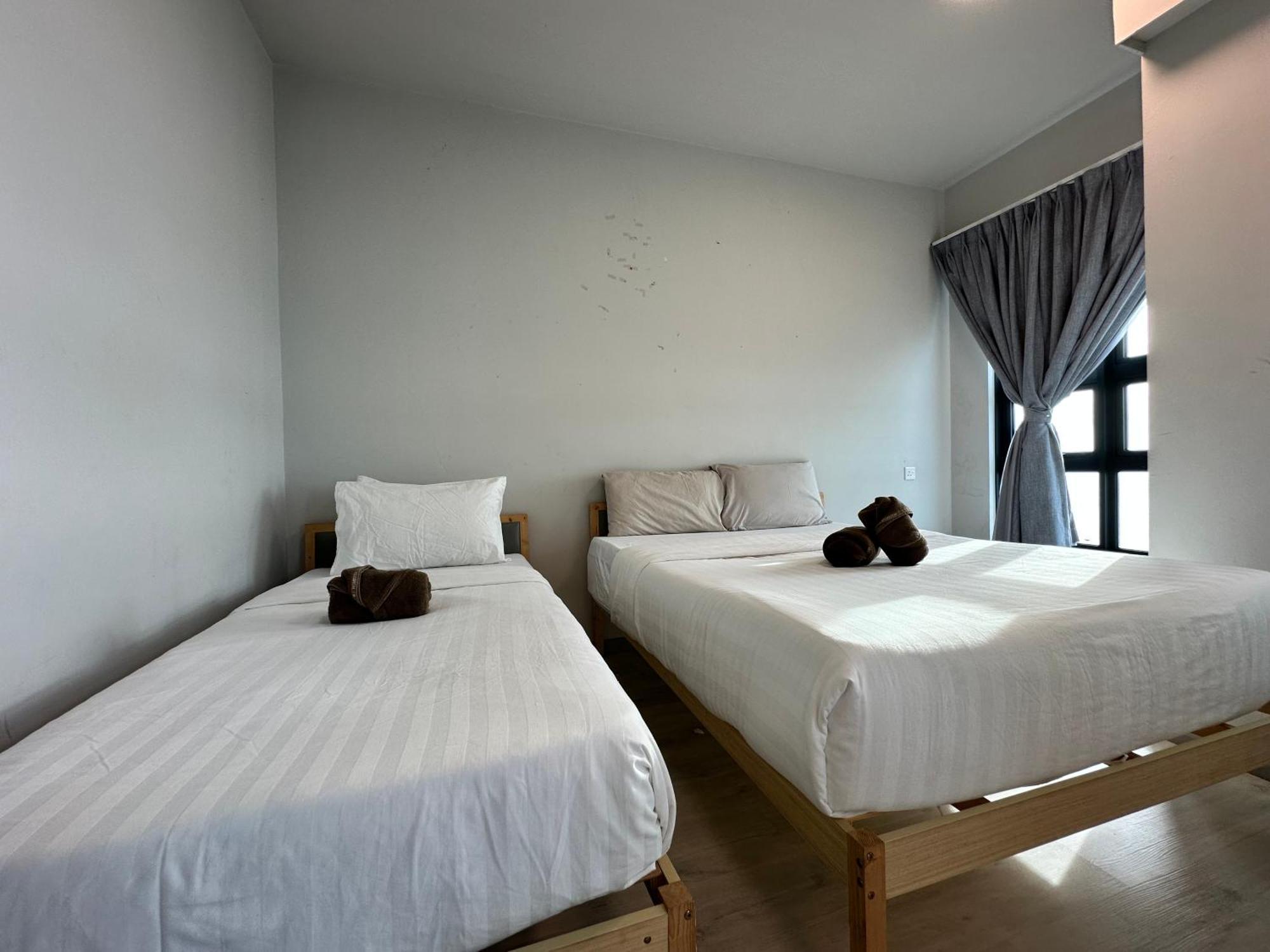 L Homestay Jesseltonquay Jq Kk City亚庇市区中心民宿2房1厕 Kota Kinabalu Bagian luar foto