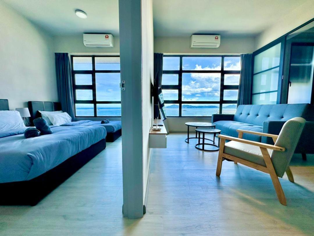 L Homestay Jesseltonquay Jq Kk City亚庇市区中心民宿2房1厕 Kota Kinabalu Bagian luar foto