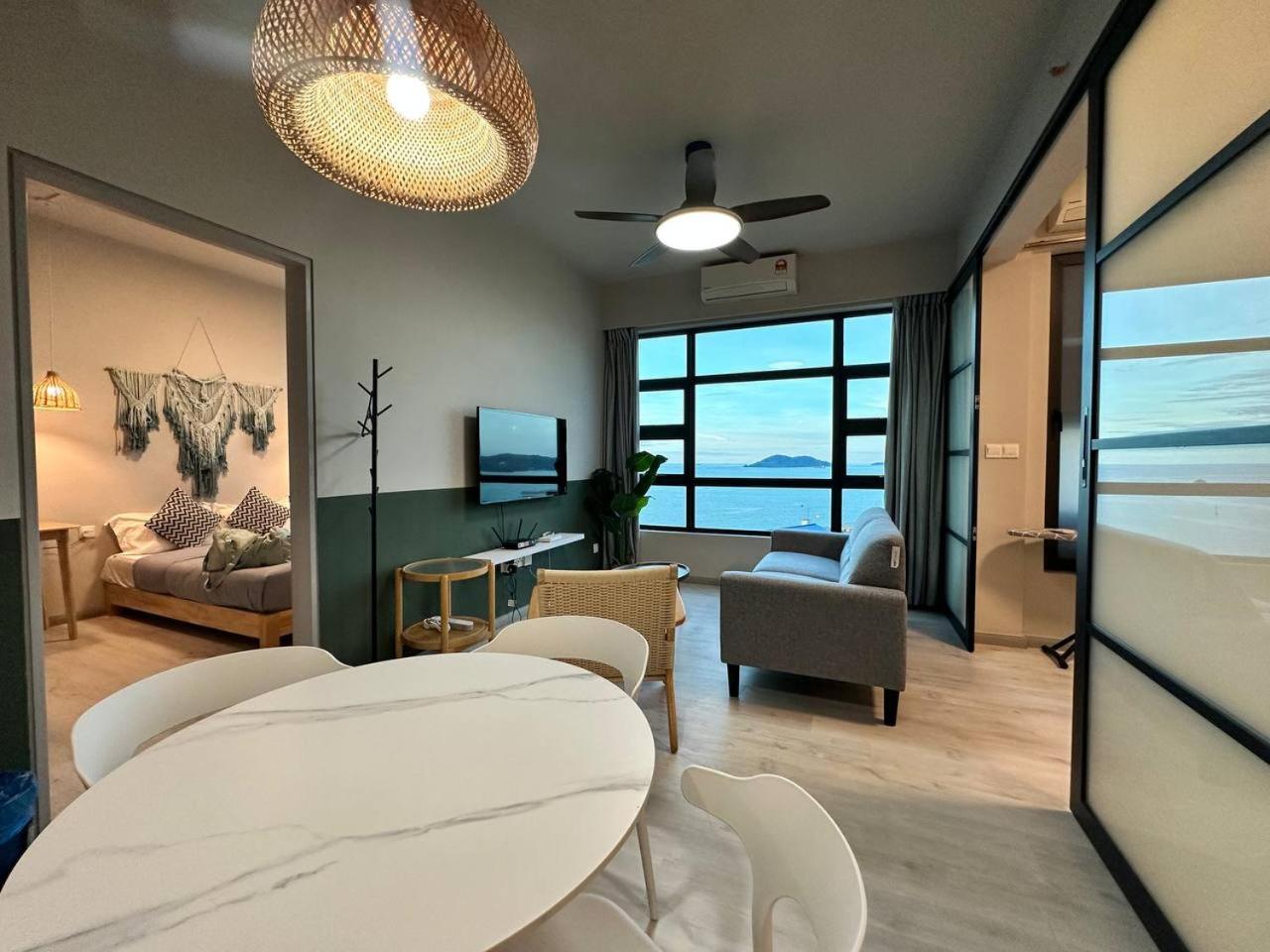 L Homestay Jesseltonquay Jq Kk City亚庇市区中心民宿2房1厕 Kota Kinabalu Bagian luar foto