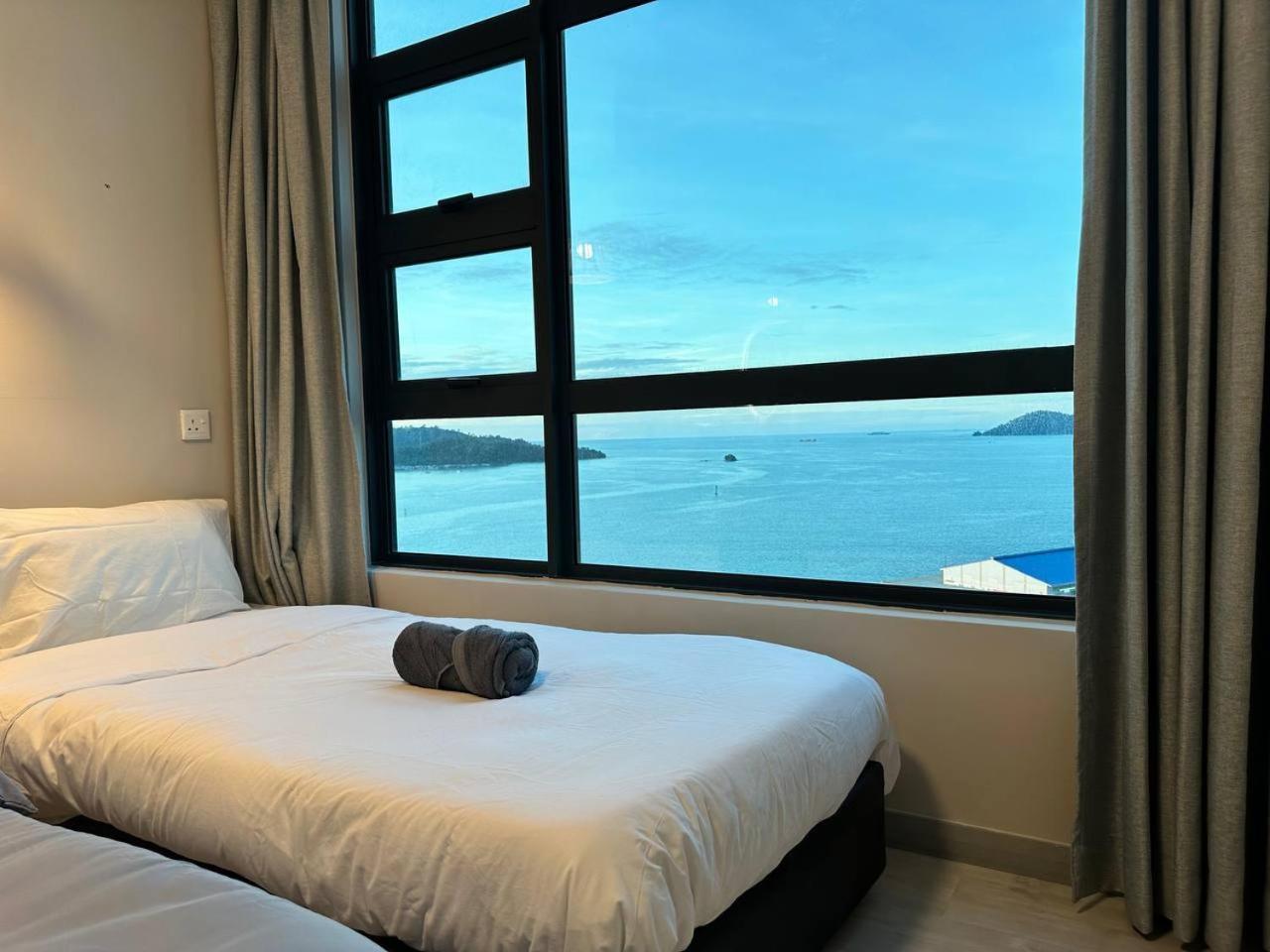 L Homestay Jesseltonquay Jq Kk City亚庇市区中心民宿2房1厕 Kota Kinabalu Bagian luar foto
