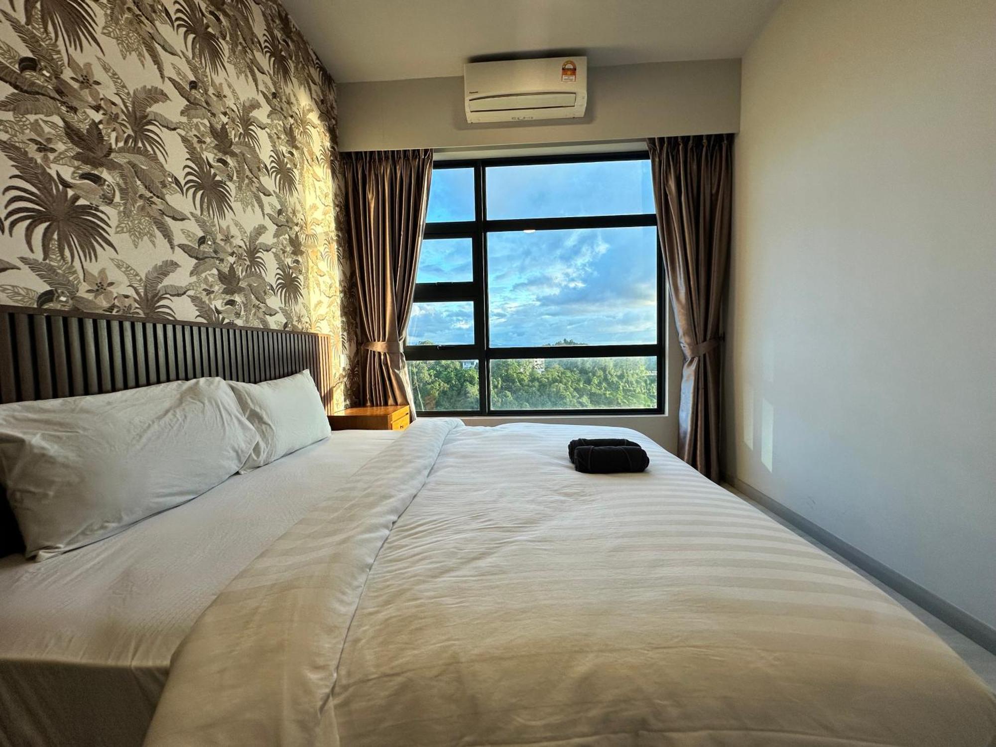L Homestay Jesseltonquay Jq Kk City亚庇市区中心民宿2房1厕 Kota Kinabalu Bagian luar foto